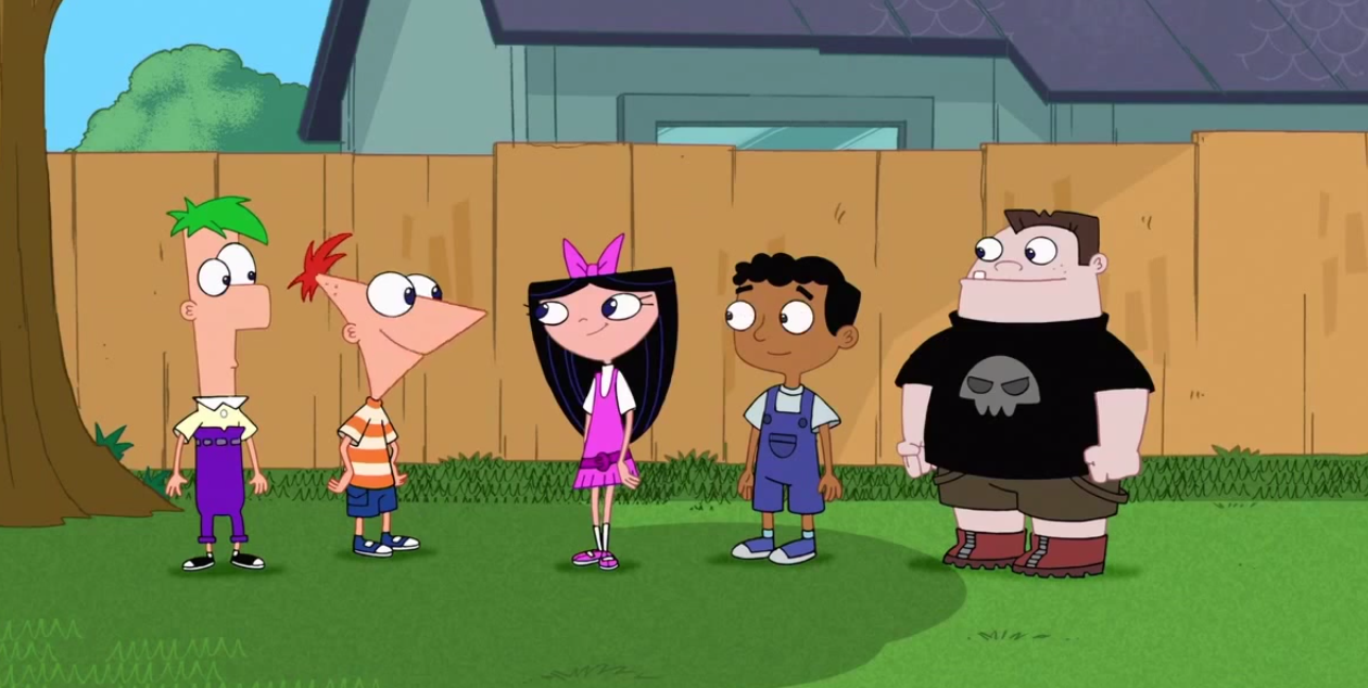 Phineas And Ferb Helping Out A Friend